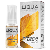 Traditional Tobacco Liqua Liquido Pronto 10ml Aroma Tabaccoso - Nicotina : 0 mg/ml- ml : 10