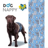 Dog Nappy Pop Fascia Maschio per Cani - XL