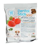 Officinalis Dental Stick del Buon Giorno snack per cani fragola e salvia - Taglia / Misura : Mini