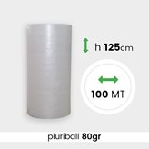 Pluriball media resistenza altezza 125 cm lunghezza 100 mt