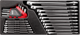 Combination Wrenches and Hexagonal Keys Assortment (25 pcs.) - LxPxH mm :