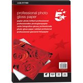 Carta fotografica 5 Star Professionale Glossy A4 265 g/mq 917480 (conf.50)
