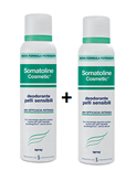 Somatoline Cosmetic Deodorante Pelli Sensibili Spray Duo 2x150ml