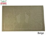 Impronte tappeto bagno varie misure - Colore / Disegno : BEIGE, Taglia / Dimensione : 40x60 cm