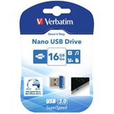 PENDRIVE 16GB VERBATIM NANO 98709 USB DRIVE 3.0 STORE N STAY 16 GB -98709-