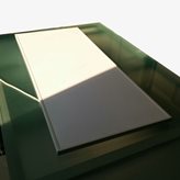 Pannello radiante Crystal 1 da parete ad infrarossi - Dimensioni : 120x30 cm
