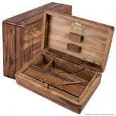 Original Kavatza Holz Blume Box Stazione di Rollaggio in Legno