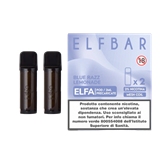 Blue Razz Lemonade ELFA Pod Precaricate Elf Bar 2ml - 2 pezzi (Nicotina: 20 mg/ml - ml: 2)