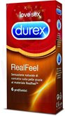 Durex RealFeel Profilattici Profilattici Sensibilità E Comfort  6 Profilattici