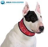 Aqua Coolkeeper Collare Refrigerante per cane - Taglia : XL- Colore : Roses