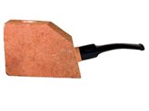 Bruyère troué “First“ avec tuyau saddle en acrilique pour pipes demi-courbes