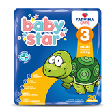 Baby Star Pannolini 3 Midi 4-9kg 20 Pezzi