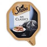 Sheba Patè Classic con Vitello Vaschetta 85g - Peso : 85g