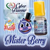 Mister Berry Liquido Fresh and Fruity Cyber Flavour Aroma Uva Fragola
