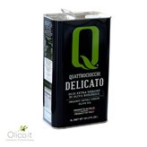 Organic Extra Virgin Olive Oil Delicato Bag in Box 3 lt