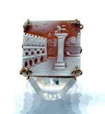 St. Mark Cameo Ring Silver