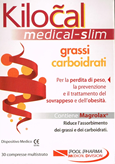 Kilocal Medical Slim Grassi Carboidrati 30 compresse