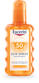 Eucerin Sun Spray Transparent Spray Solare FP 50 150ml