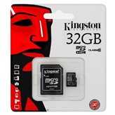 MICRO SD 64GB CLASSE10 KINGSTON 45MB/S SCHEDA MEMORIA CELLULARE TABLET IPHONE