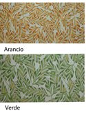 Tappetino gommato antimacchia COLORS FOGLIE - Colore / Disegno : VERDE, Taglia / Dimensione : 230 cm.