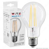 V-Tac VT-2133 Lampadina LED Filament E27 12,5W Bulb A70 - SKU 7458 - 7459 - 7460 - Colore : Bianco Naturale