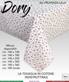 TOVAGLIA DORY PROVENZALE LILLA - Misura Tovaglia : Cm. 140x240 x12 persone