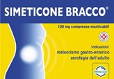 SIMETICONE 120 mg 24 Compresse Bracco