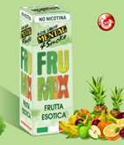 Frumix Mental 4 Smoke Liquido Pronto 10 ml Aroma Frutta Mista - Nicotina : 4 mg/ml- ml : 10
