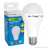 V-Tac VT-2015 Lampadina LED E27 15W Bulb A65 - SKU 4403 / 4404 / 4405 - Colore : Bianco Naturale