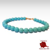 Bracelet Turquoise beads - Beads Size : 8 mm