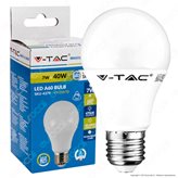 V-Tac VT-2007D Lampadina LED E27 7W Bulb A60 Dimmerabile - Colore : Bianco Caldo