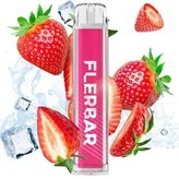 Strawberry Ice FlerBar Svapo Usa e Getta 600 Tiri - Nicotina : 20 mg/ml, ml : 2