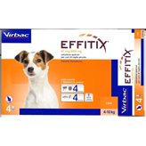 Effitix Spot-On - Small (4 - 10Kg) - 4 Pipette