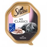 Sheba Patè Classic con Salmone Vaschetta 85 g - Peso : 85g