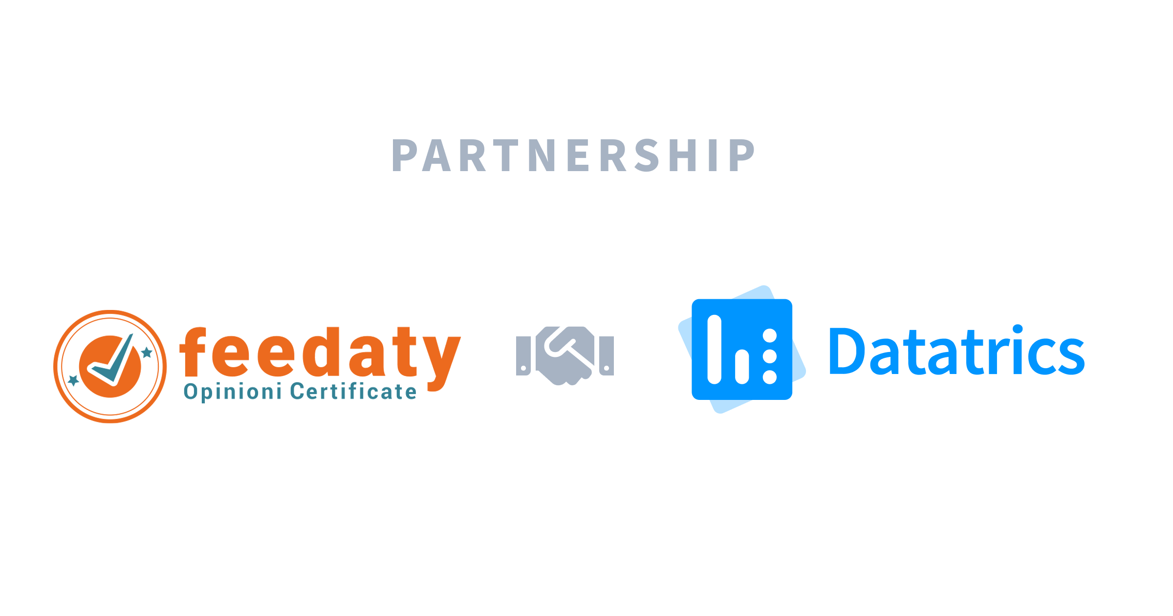 Partnership-Datatrics-Feedaty Partnership-Datatrics-Feedaty