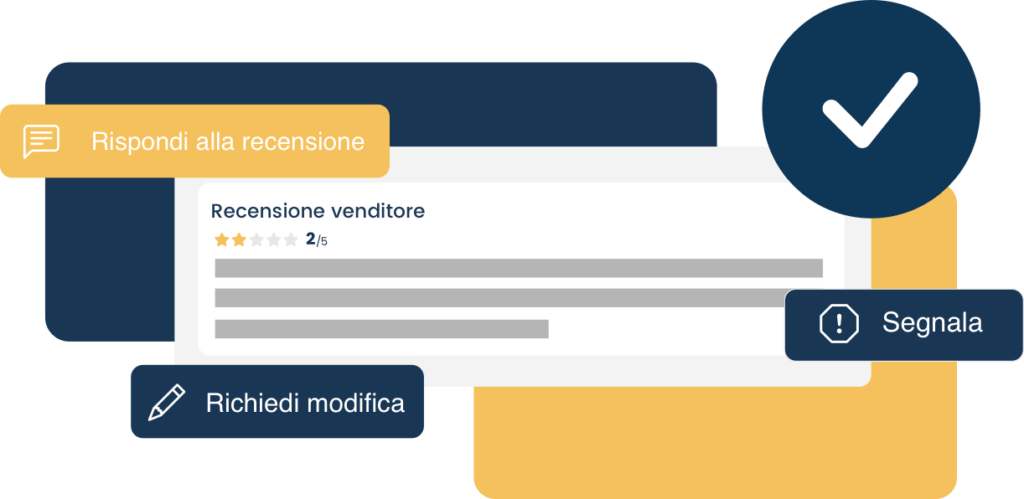 Gestisci le recensioni