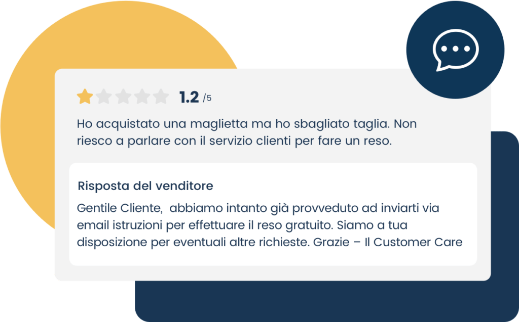 Gestisci le tue recensioni