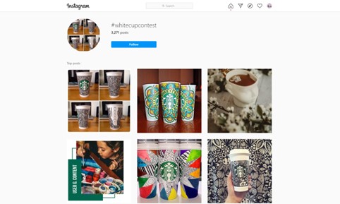 Risultati Pagina Esplora Instagram Starbucks